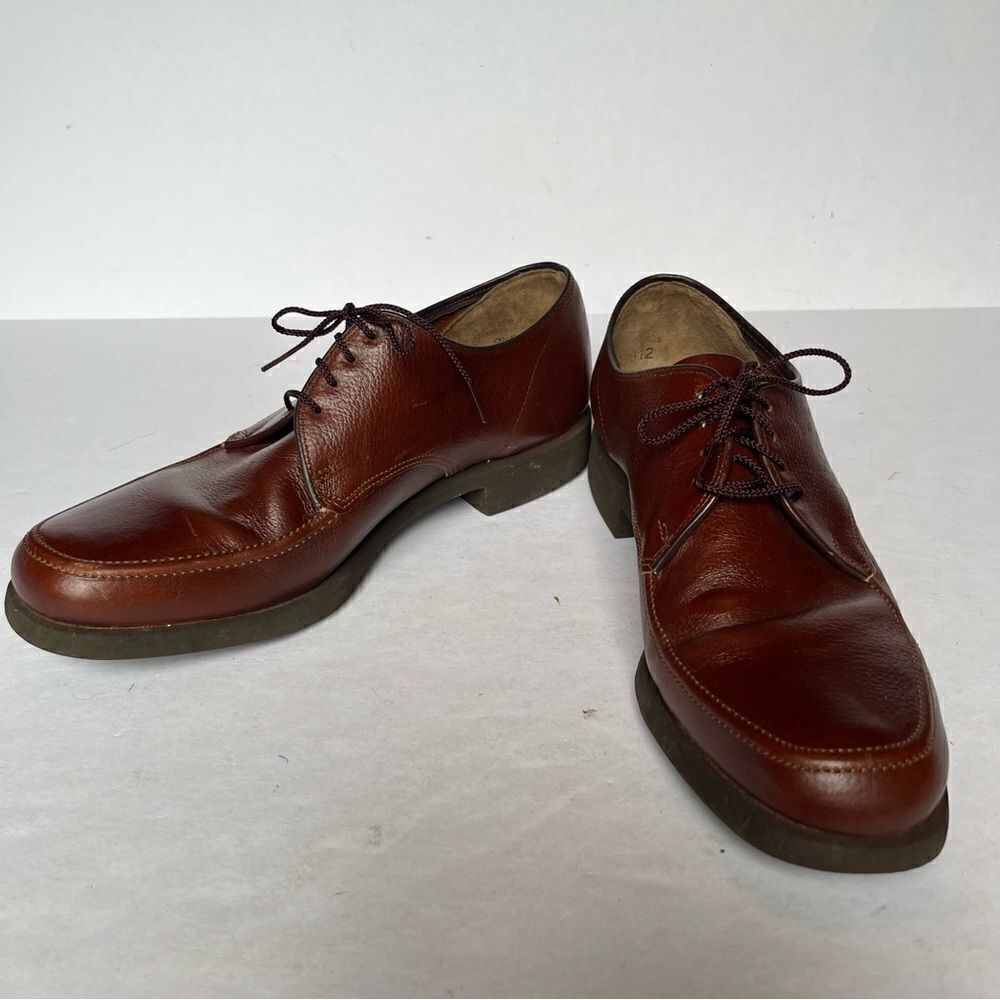 Hush Puppies Men's Lace Up Oxfords Dress Brown Size 8 1/2W